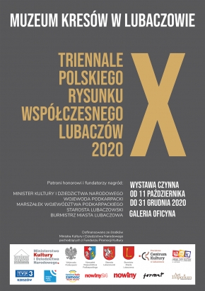 Jubileuszowe X Triennale Polskiego Rysunku Współczesnego Lubaczów 2020
